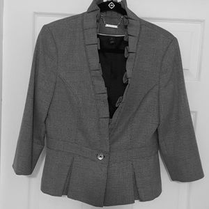 ‼White House Black Market Checkboard Jacket ‼